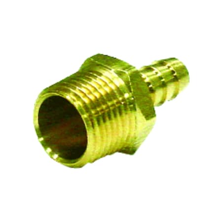Jmf Company Brass 1/8 in. D X 1/4 in. D Adapter 4504122